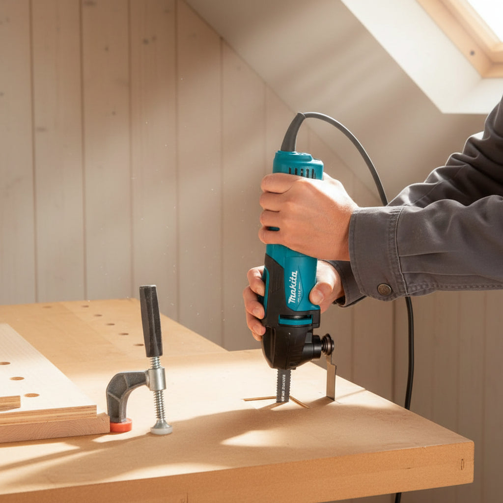 Makita Multiherramienta Mt 200w M9800bkx2