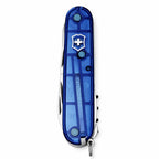Navaja Suiza Victorinox Huntsman Azul Translúcida 15 Funciones