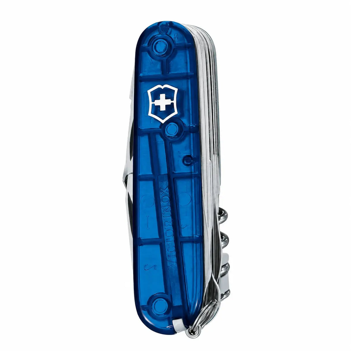 Navaja Suiza Victorinox Swiss Champ Azul Transparente 33 Funciones