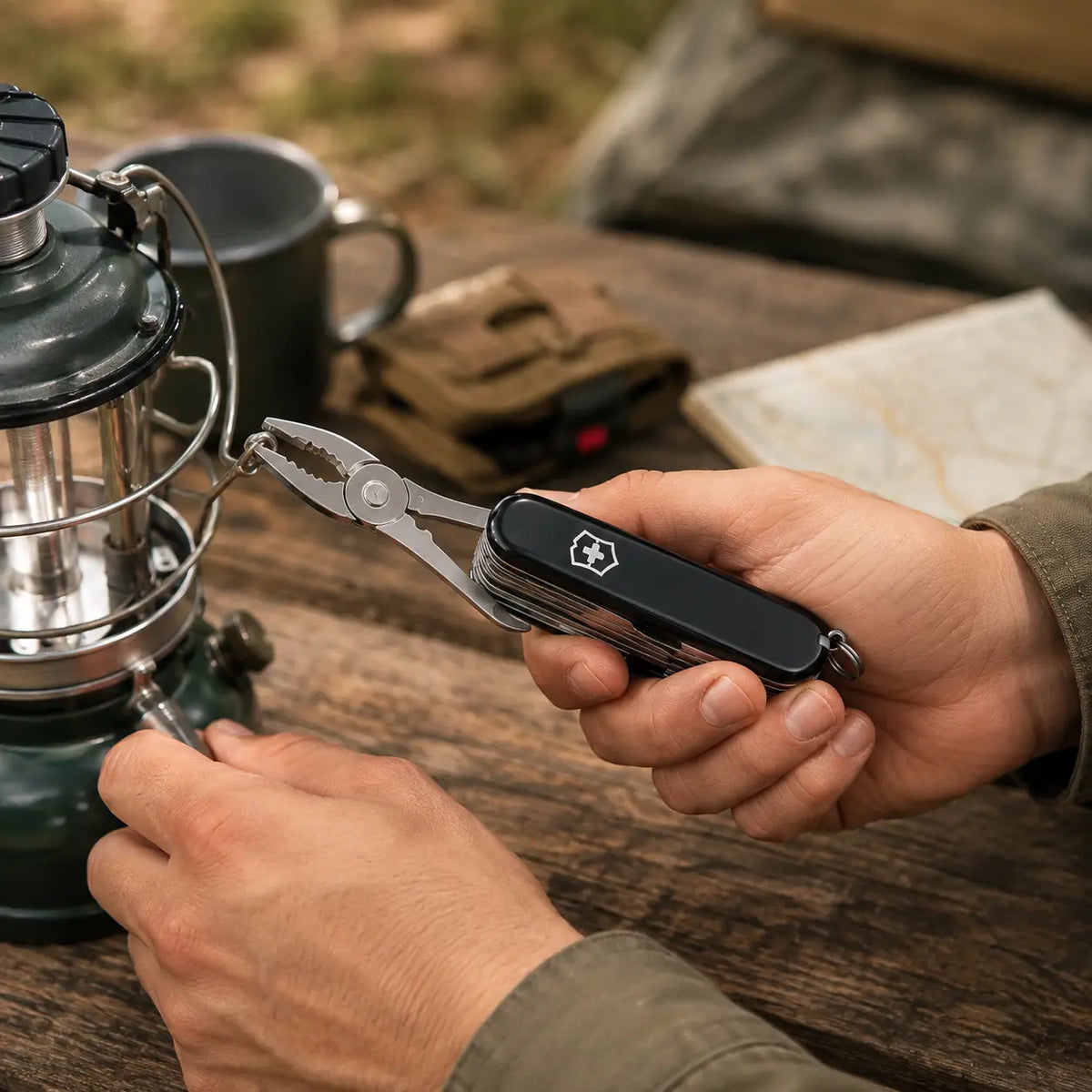 Navaja Suiza Victorinox Swiss Champ Negra 33 Funciones