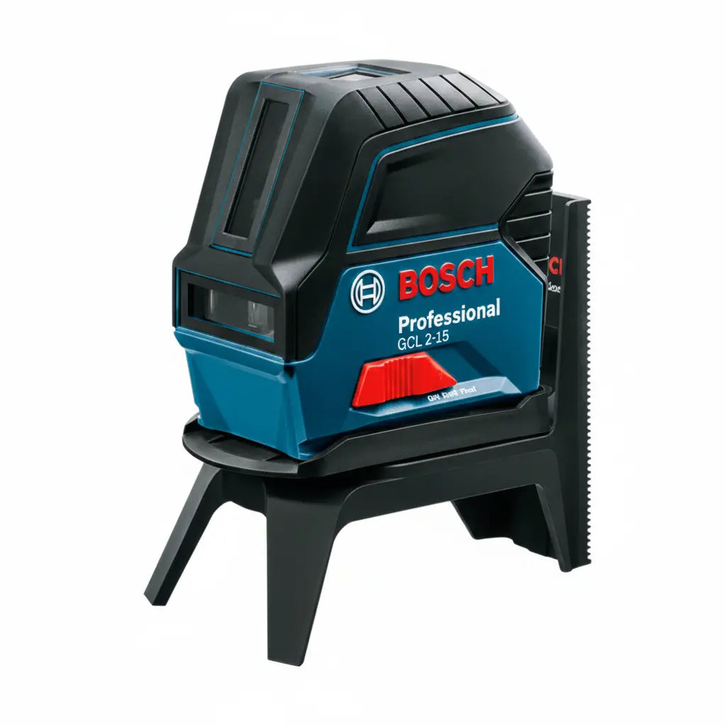 Bosch Nivel Laser GCL 2-15 G + Base + Soporte + Estuche