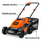 Cortadora de Pasto BLACK+DECKER GR3000-B2C 1000 W 30 cm