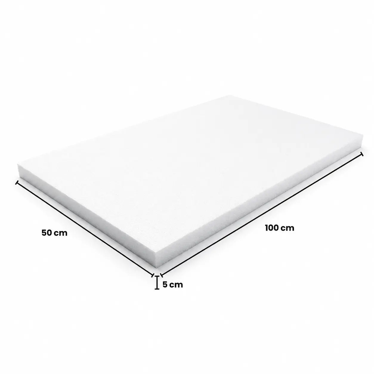 Pack de 12 Planchas de Poliestireno Expandido Aislapol 50 mm 100 x 50 cm