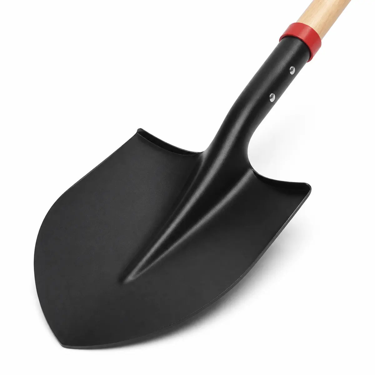 Pala Punta Huevo Uro con Mango Largo de Madera