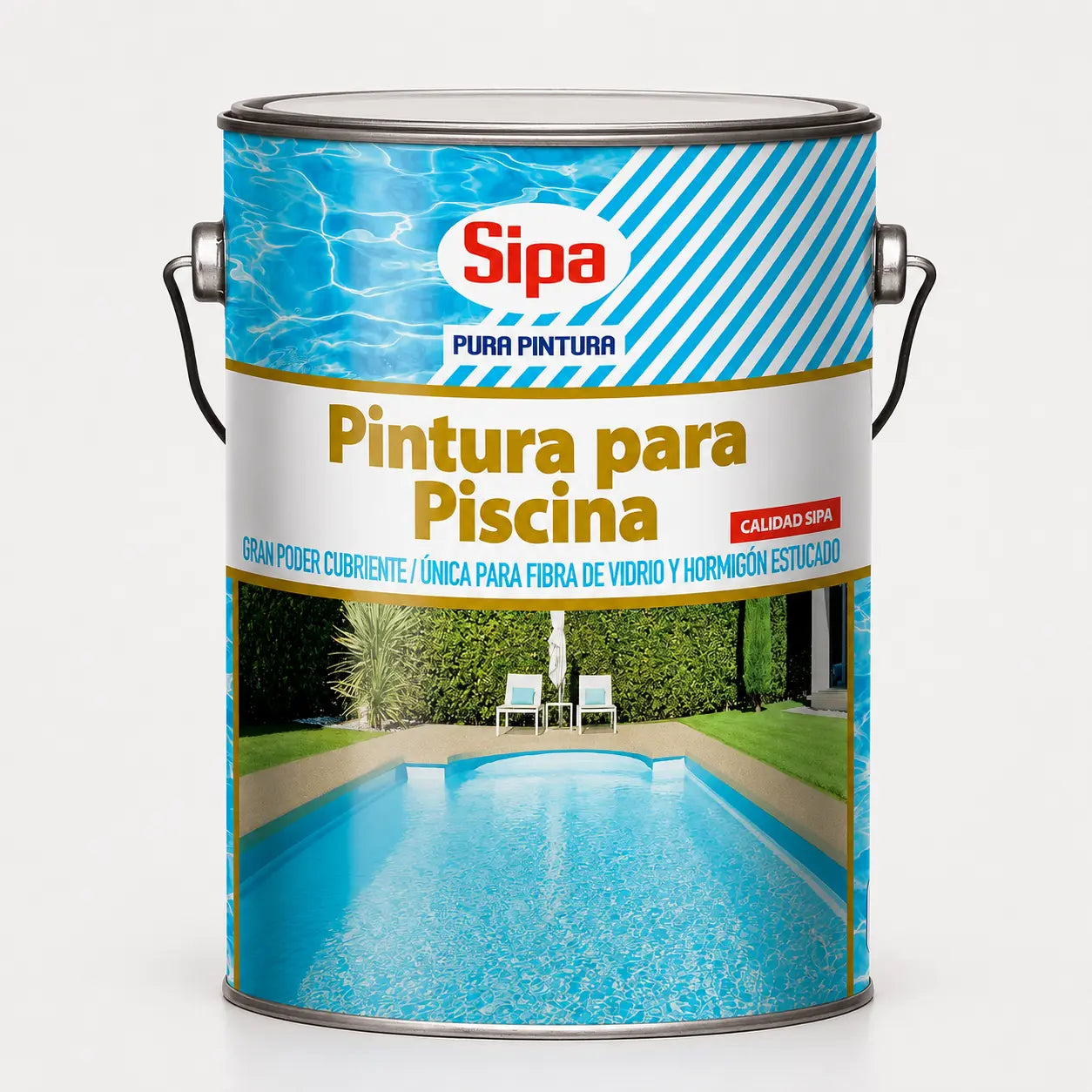 Pintura para Piscina Sipa Celeste 1 Galón