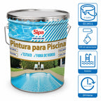 Pintura para Piscina Sipa Azul 4 Galones