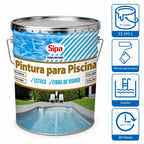 Pintura para Piscina Sipa Gris Humo 4 Galones