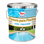 Pintura para Piscina Sipa Gris Humo 4 Galones