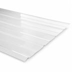 Plancha de Policarbonato 5V Transparente 0,7 mm 89 x 200 cm