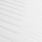 Plancha de Policarbonato Onda Zinc Transparente 0,7 mm 81 x 200 cm