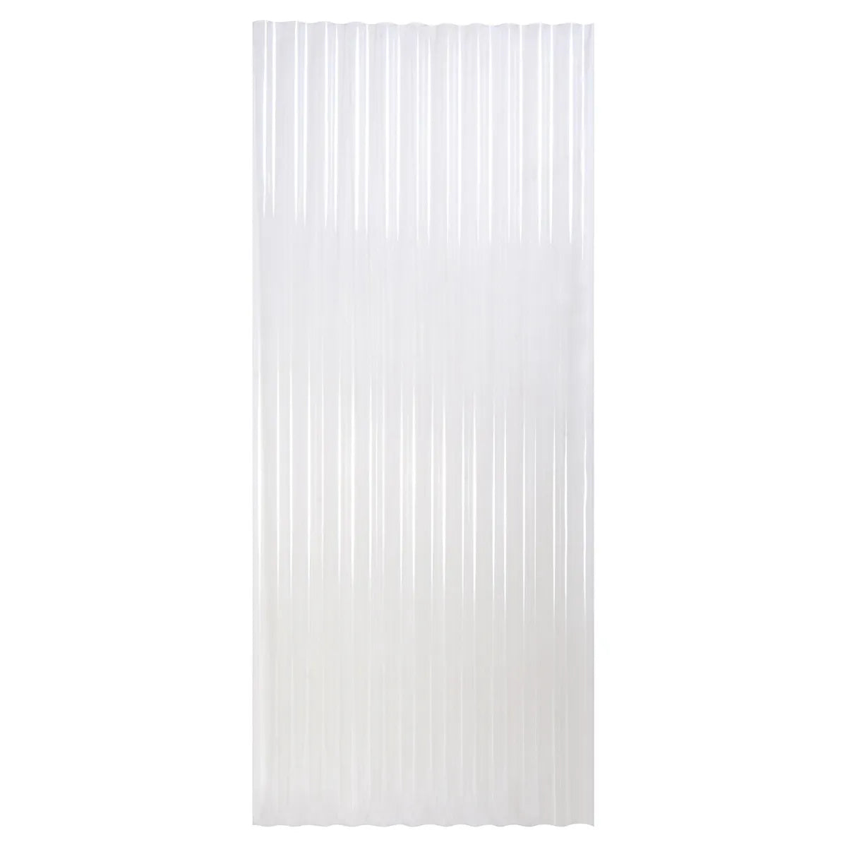 Plancha de Policarbonato Onda Zinc Transparente 0,7 mm 81 x 250 cm