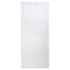 Plancha de Policarbonato Onda Zinc Transparente 0,7 mm 81 x 366 cm