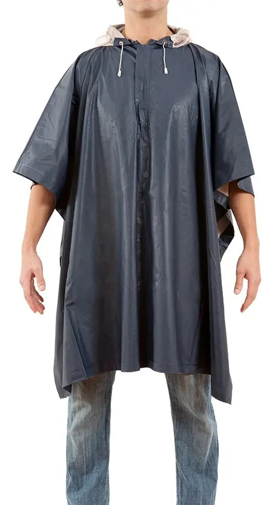 Poncho Impermeable PVC con Gorro Alaska Talla Universal