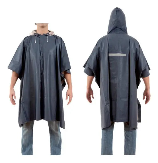 Poncho Impermeable PVC con Gorro Alaska Talla Universal