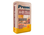 Presec Mortero A-01 25 kg | Pega Albañilería