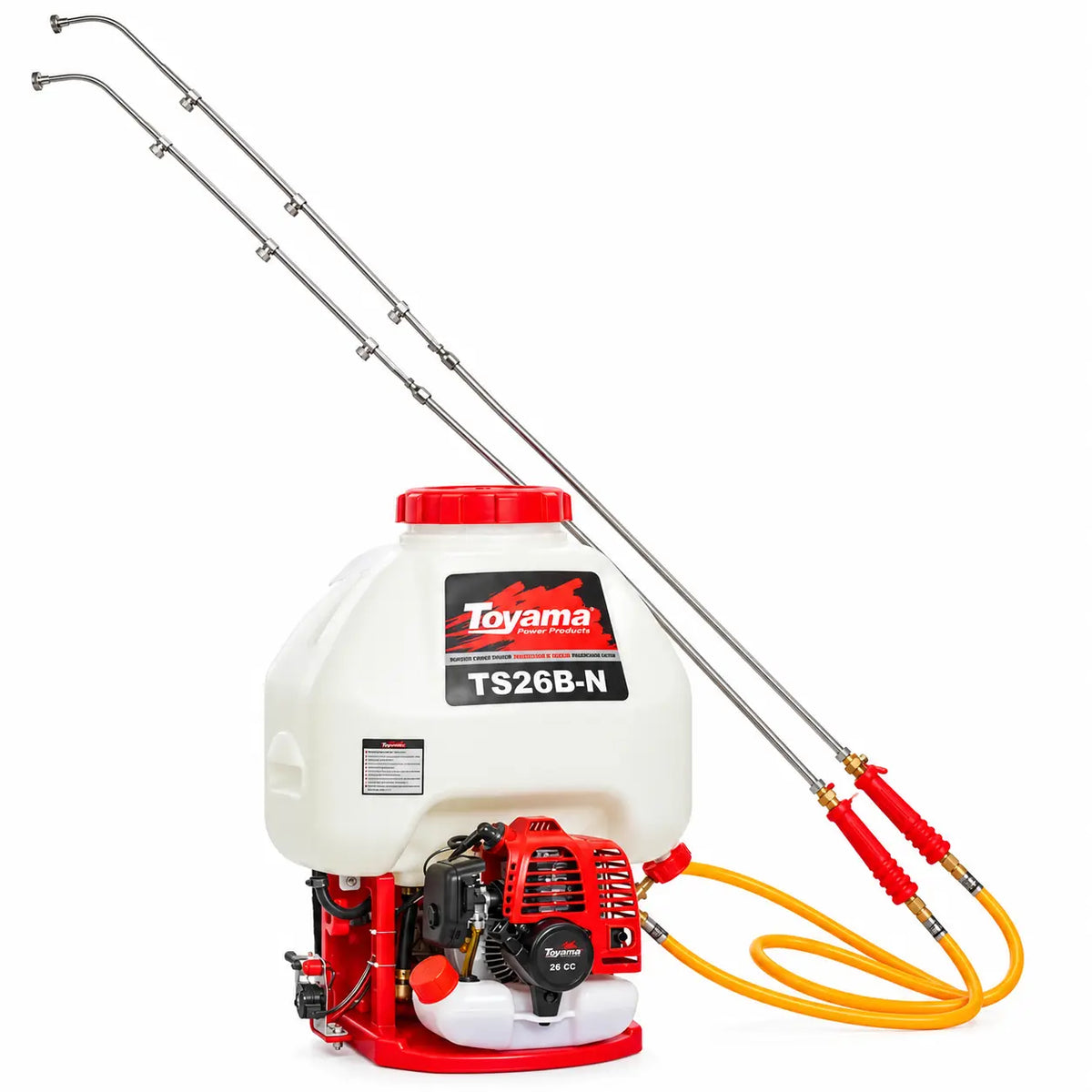 Pulverizador a Gasolina Toyama TS26B-N 26 cc 25 Litros 2 Lanzas