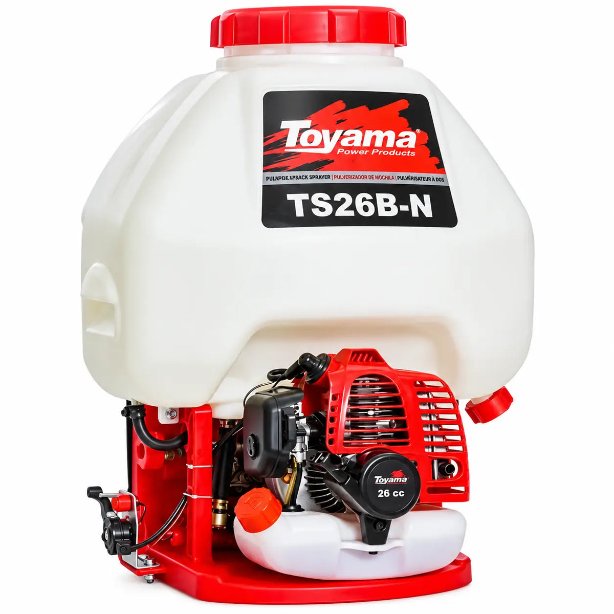 Pulverizador a Gasolina Toyama TS26B-N 26 cc 25 Litros 2 Lanzas