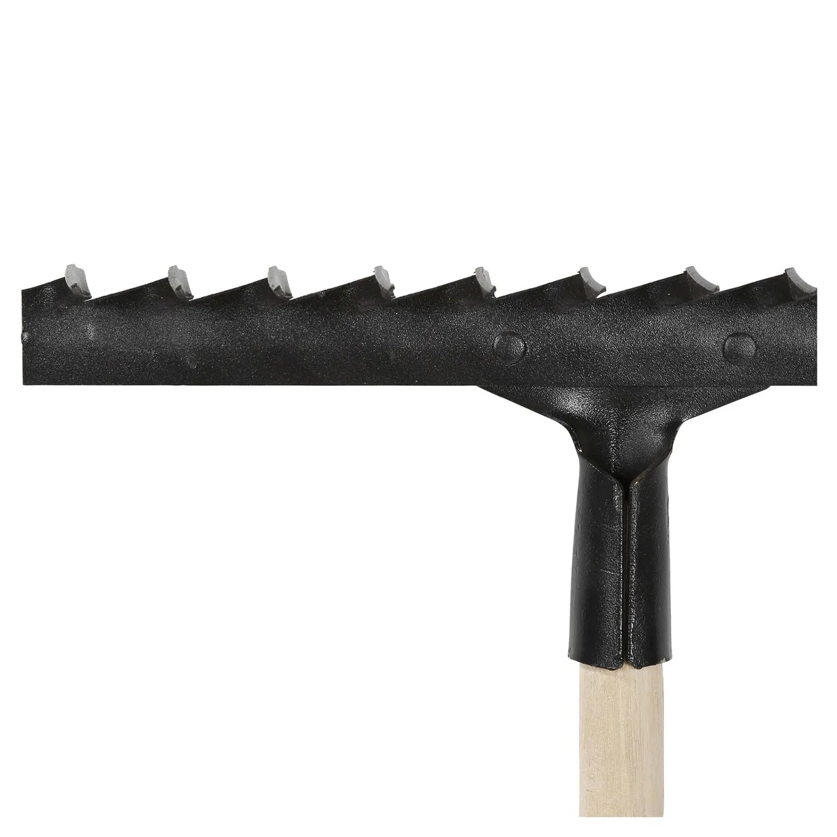 Rastrillo Metálico Tramontina 12 Dientes con Mango de Madera 120 cm