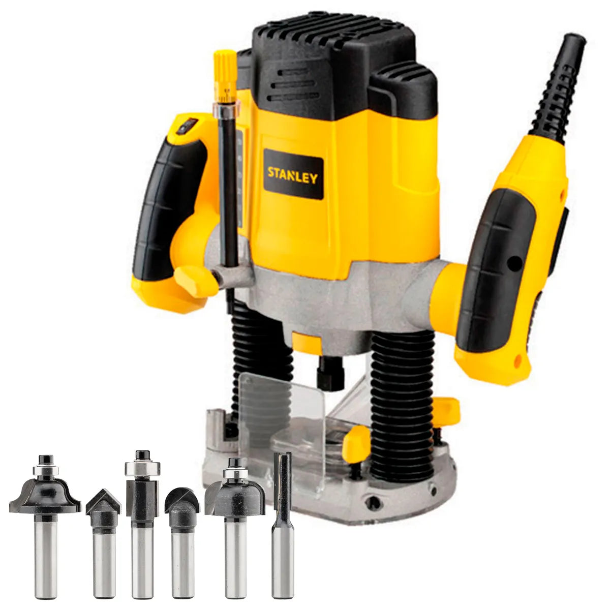 Stanley Rebajadora/Fresadora 1200W 13HP SRR1200-B2C