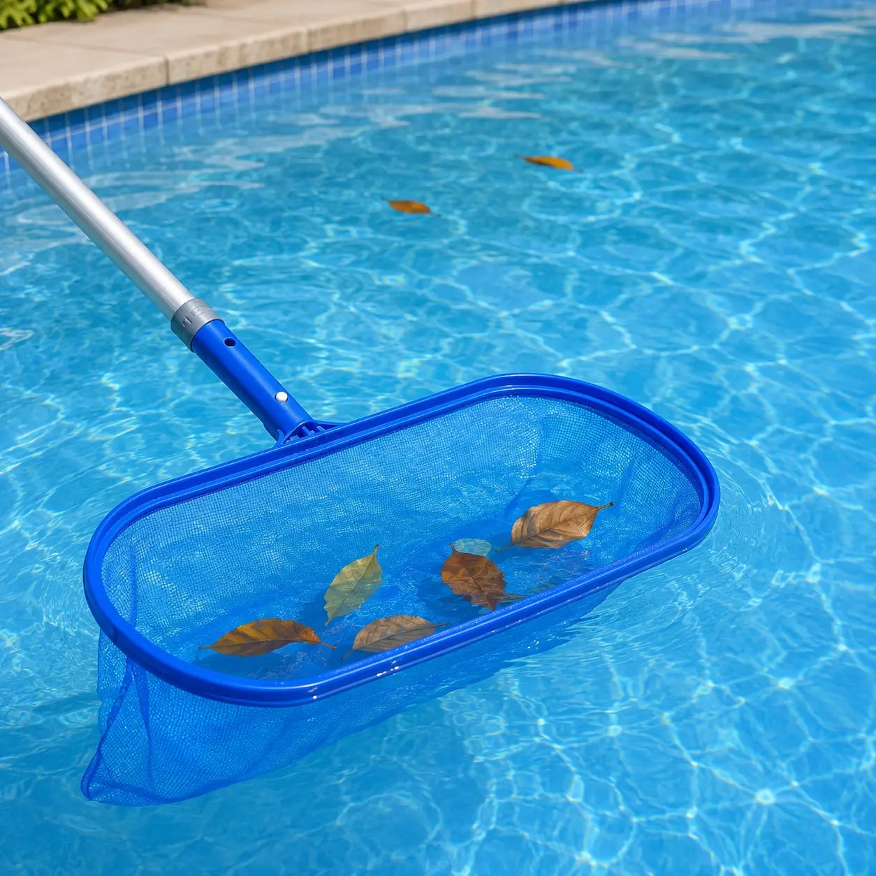 Recoge Hojas Flowmak con Malla Tipo Bolsa para Piscina