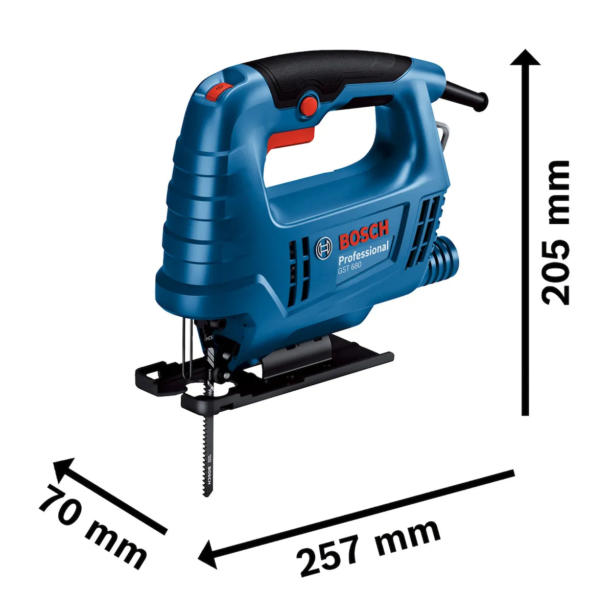 Bosch Sierra Caladora GST 680