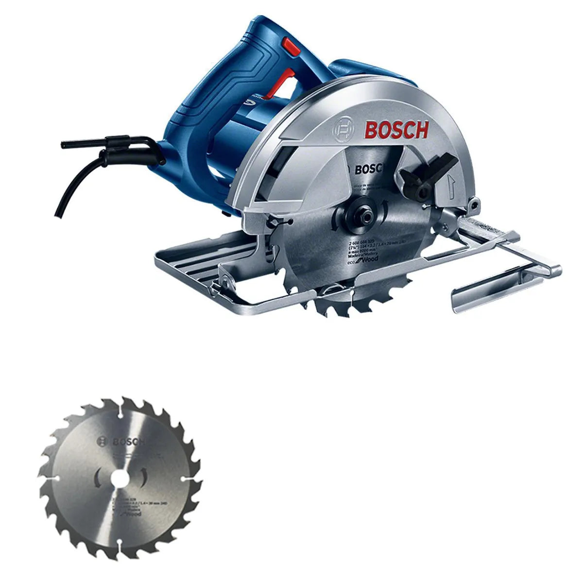 Bosch Sierra Circular 7-1/4" 1500w GKS 150 + Disco 24 Dientes