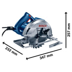 Bosch Sierra Circular 7-1/4" 1500w GKS 150 + Disco 24 Dientes