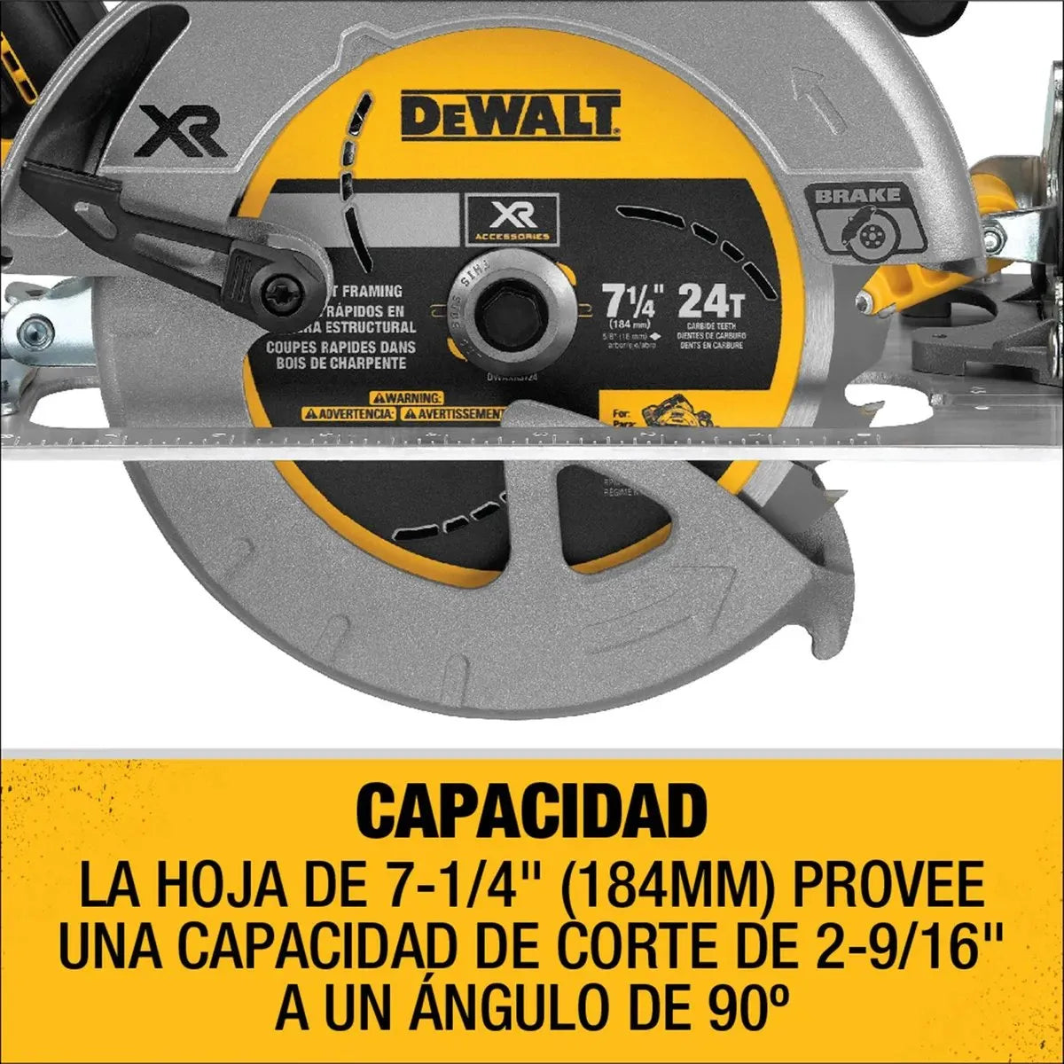 Dewalt Sierra Circular 7-1/4" 20v DCS570B