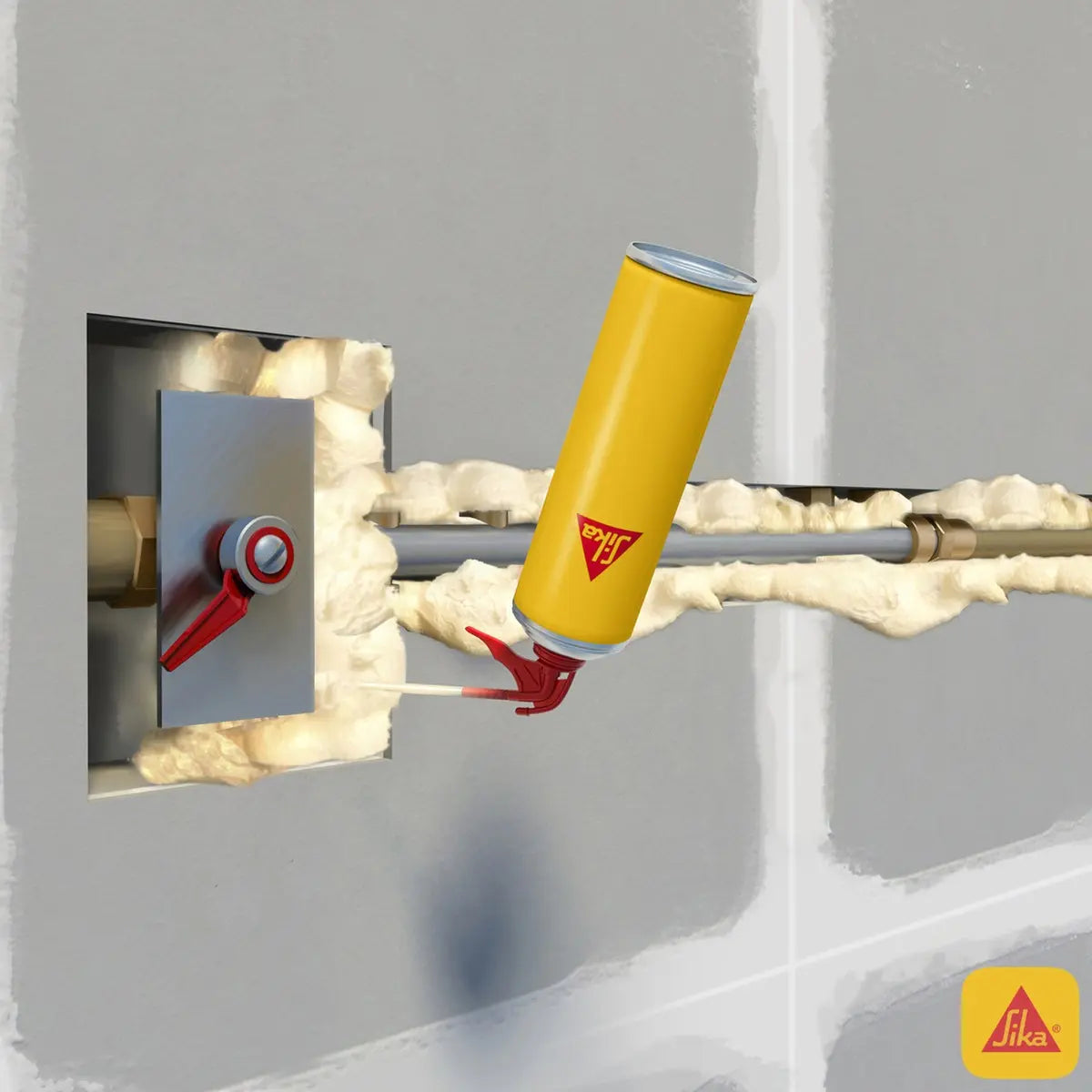 Sika Boom Espuma Expansiva Poliuretano 750 ml