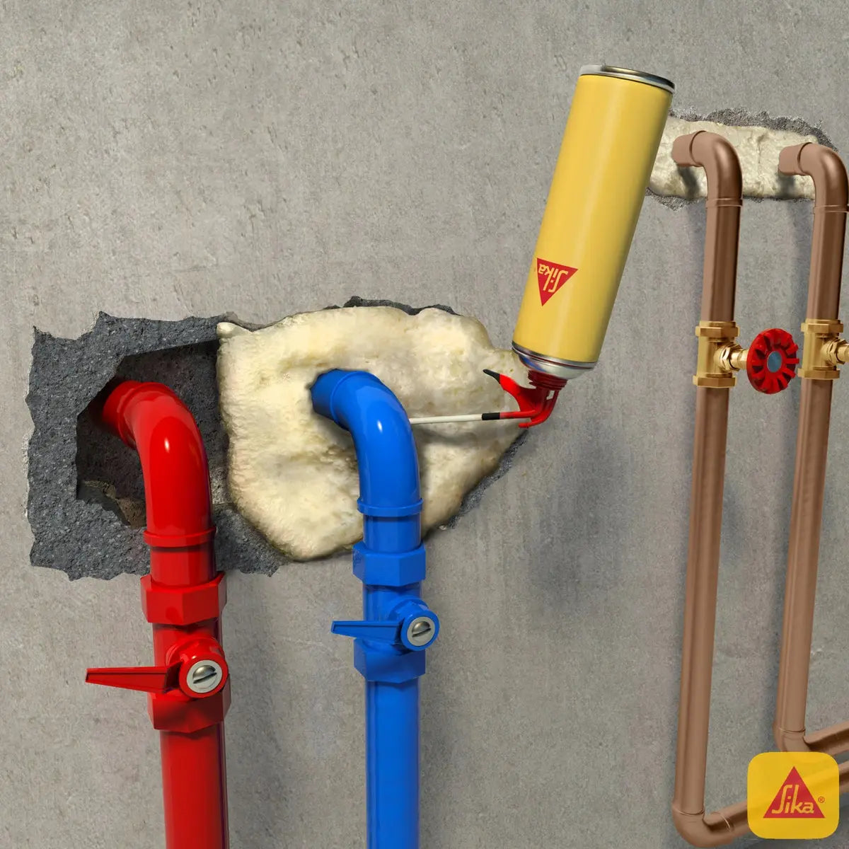 Sika Boom Espuma Expansiva Poliuretano 750 ml