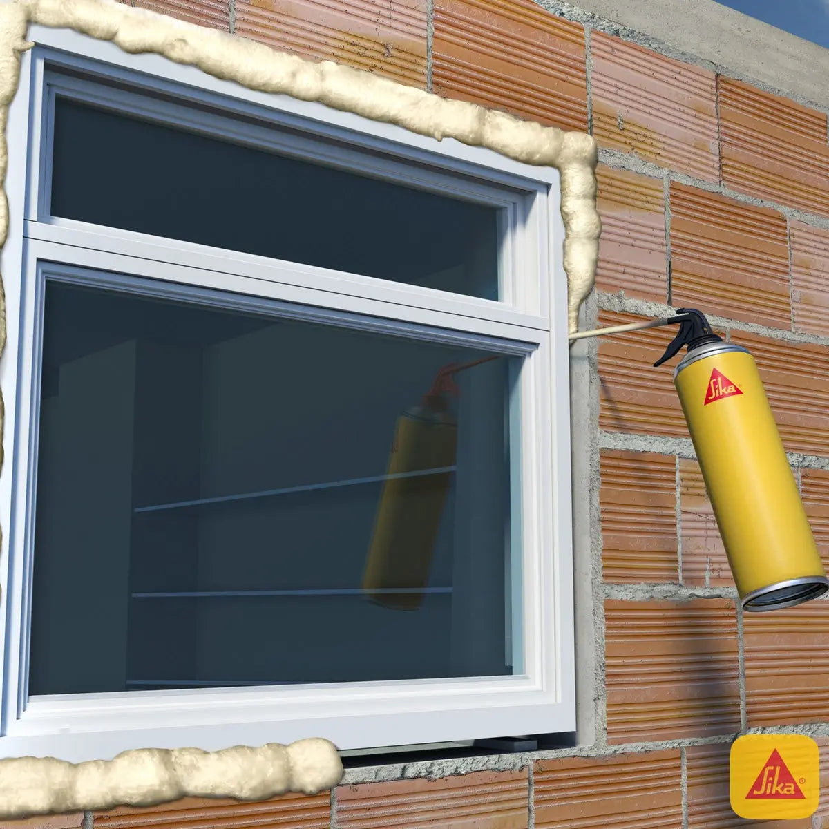 Sika Boom Espuma Expansiva Poliuretano 750 ml