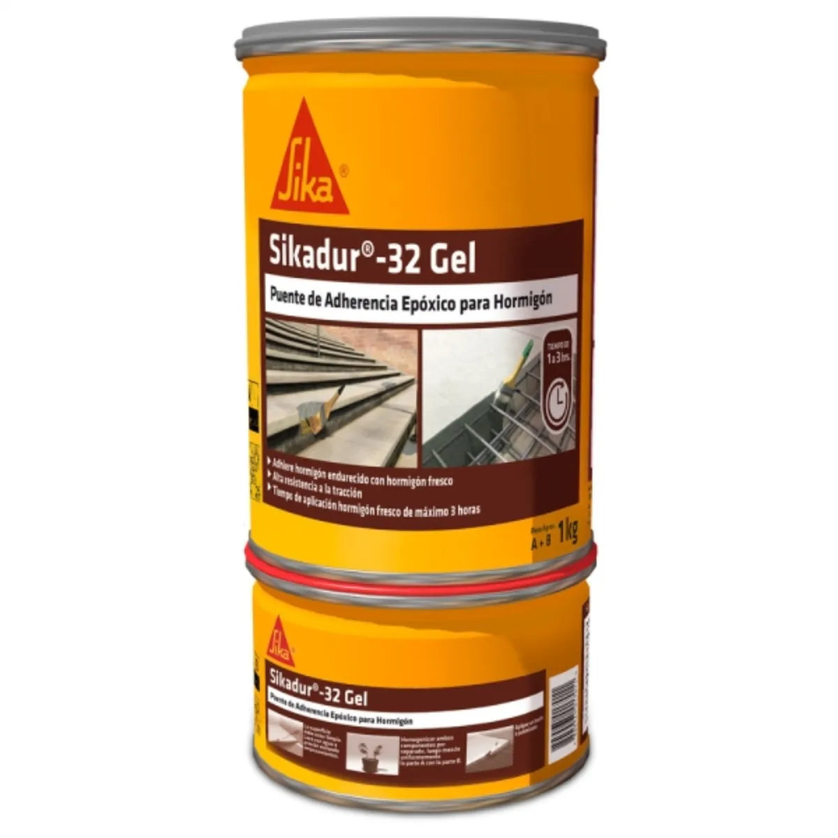 Sikadur 32 Gel Puente De Adherencia Epóxico Hormigón Juego 1  kg