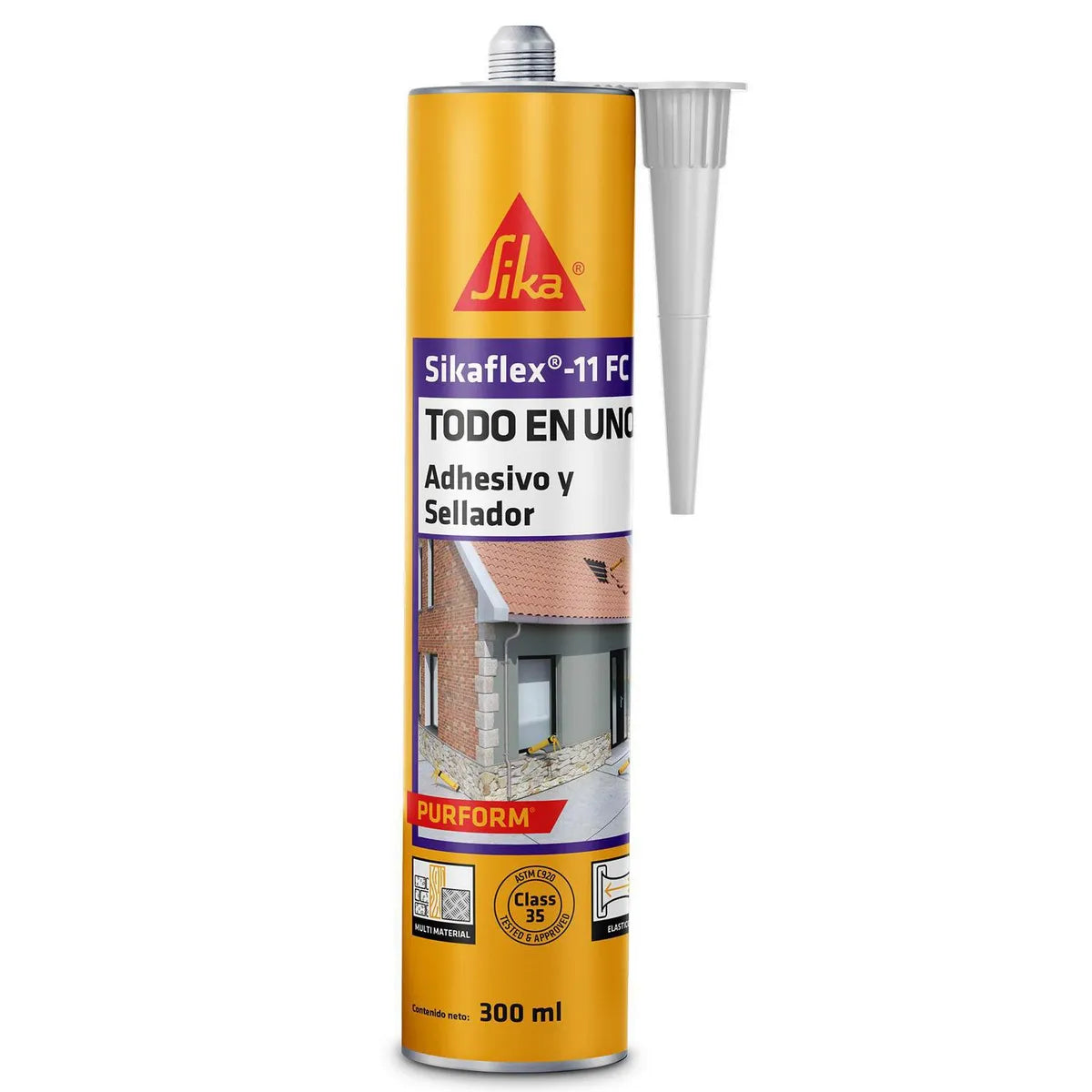 Sikaflex 11 FC Adhesivo Multiuso y Sellador Elástico 300 ml Gris