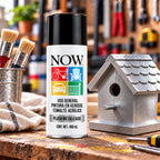 Pintura Spray Acrílica NOW Plata Metalizado 400 ml