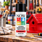 Pintura Spray Acrílica NOW Rojo Brillante 400 ml