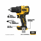 Dewalt Taladro Inalámbrico Atornillador 20v DCD708D2-B2 + 2 Baterías