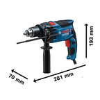 Bosch Taladro Percutor 1/2" 750w Gsb 16 RE
