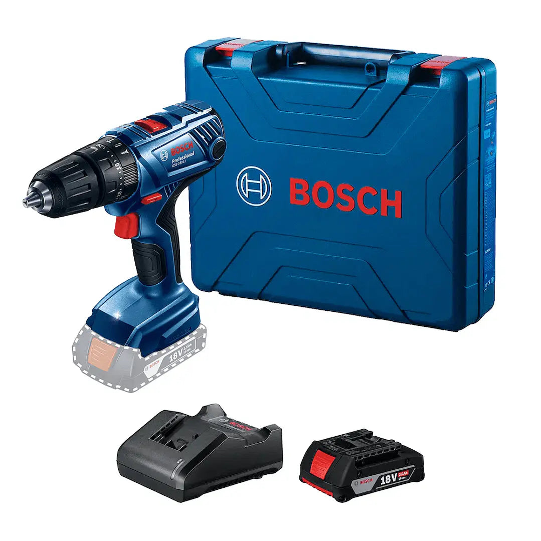 Bosch Taladro Percutor Atornillador 18v GSB 18 Li + Batería + Cargador
