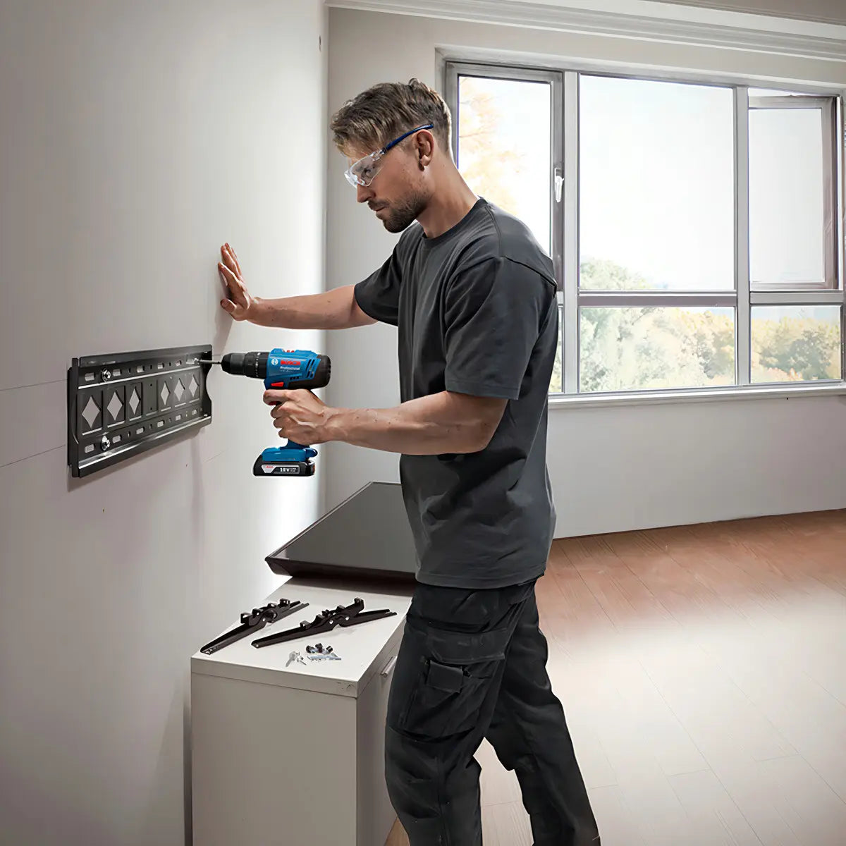 Bosch Taladro Percutor Atornillador 18v GSB 183 Li + Batería y Cargador