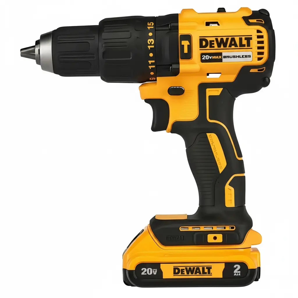 Dewalt Taladro Percutor Inalámbrico DCD7781D 1/2" 20V + 2 Bat + Cargador