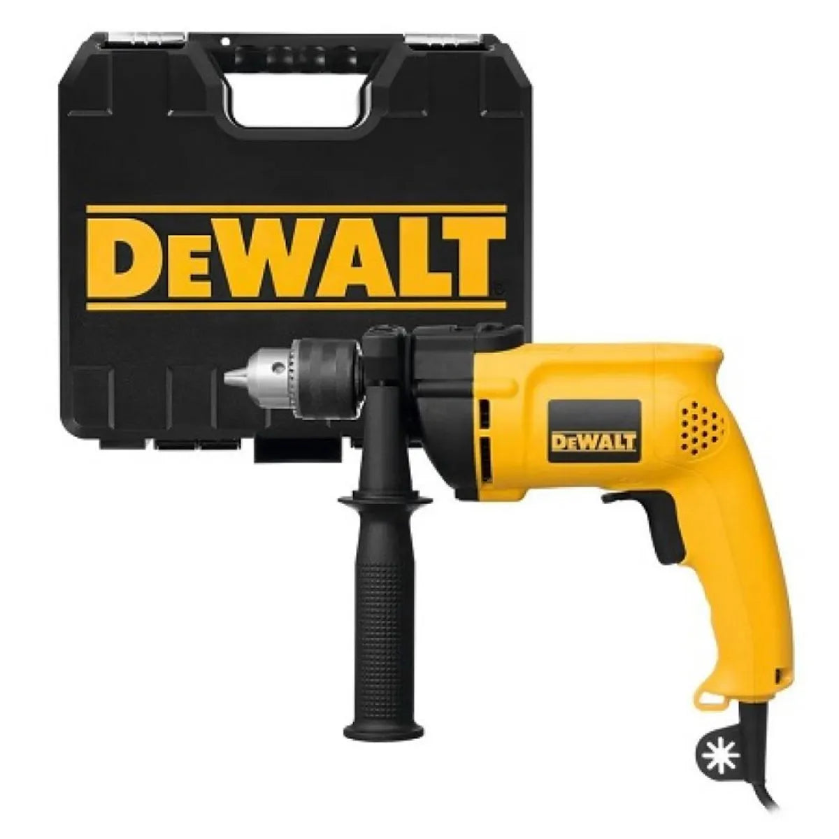 DEWALT TALADRO PERCUTOR 1/2" DW508SK 12-13MM 700W