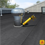 Sika Tapagoteras Sellante Gris Para Techos Cartucho 300 ml