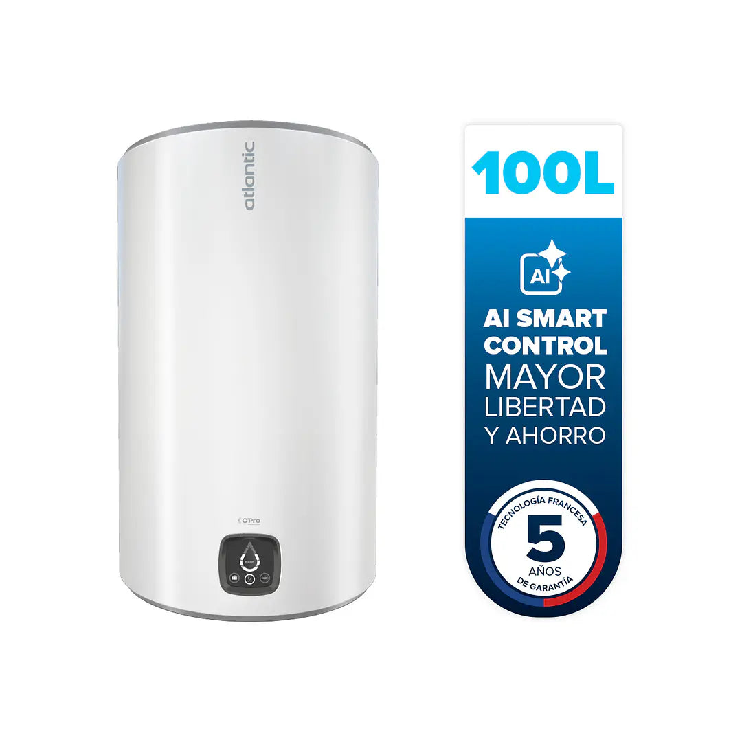 Termo Eléctrico Atlantic Genius 100 Litros 1500 W