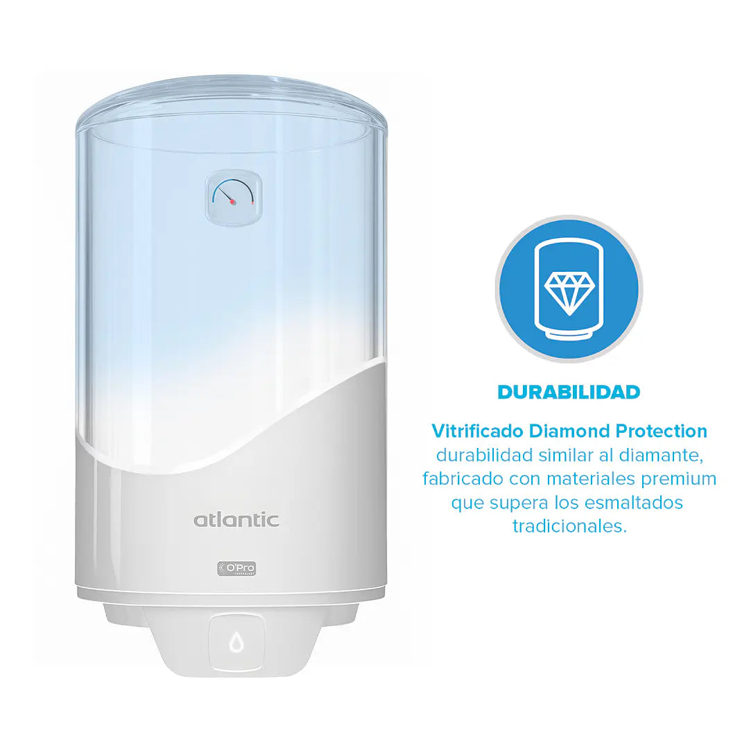 Termo Eléctrico Atlantic Steatite 100 Litros