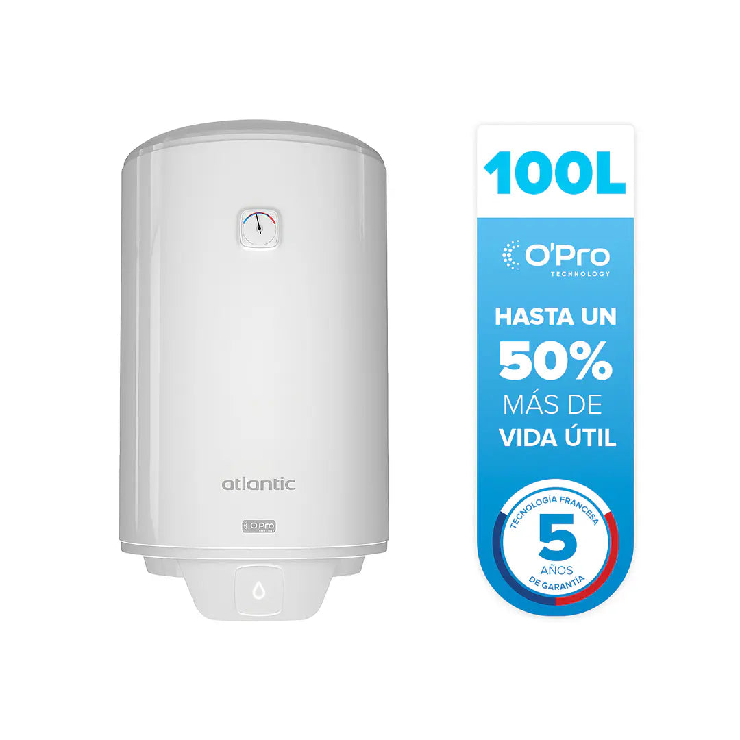 Termo Eléctrico Atlantic Steatite 100 Litros