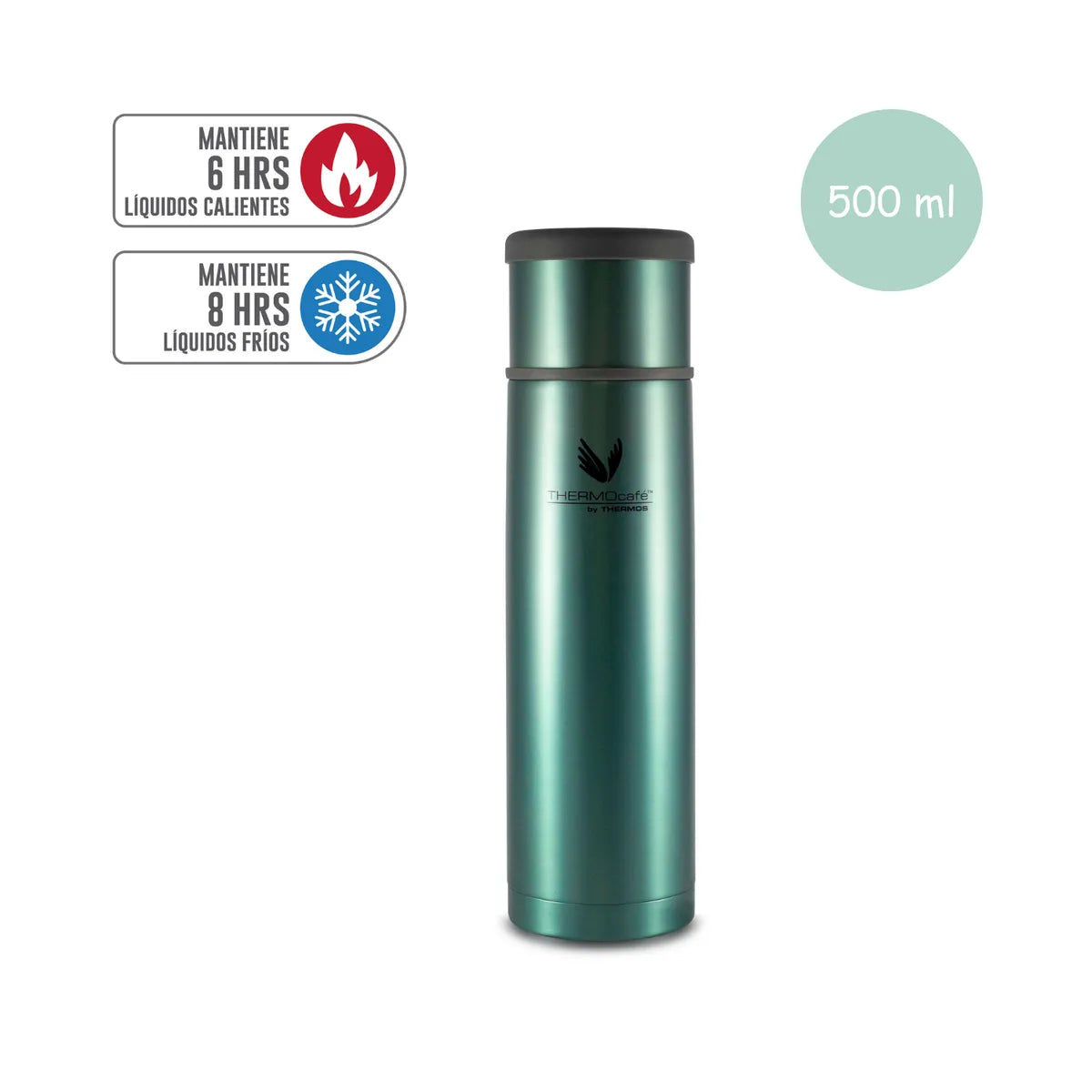 Termo para Líquidos Thermos Glacier 500 ml Acero Inoxidable