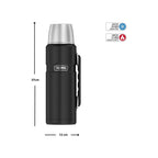 Termo para Líquidos Thermos King Negro 2 Litros