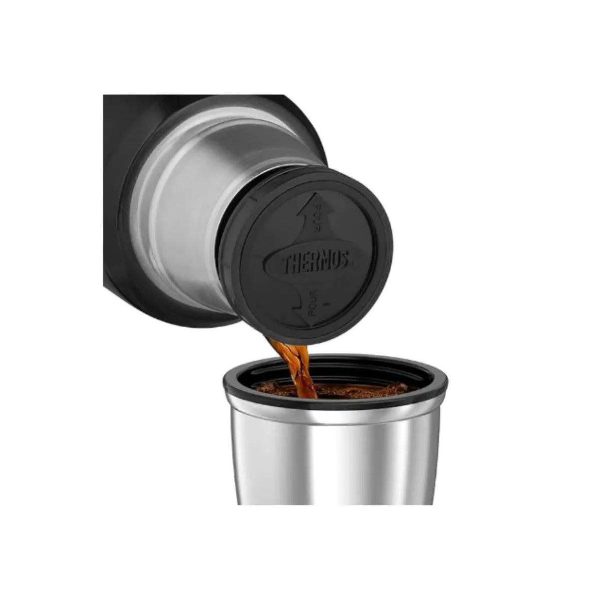 Termo para Líquidos Thermos King Negro 470 ml