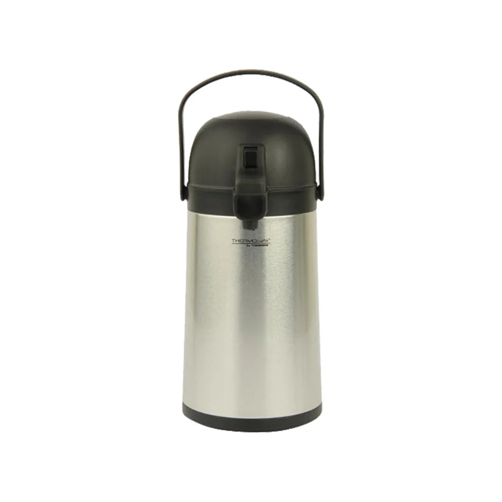 Termo Sifón Thermos de Vidrio 1,5 Litros Color Acero