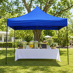 Toldo Plegable 3 x 3 m Azul
